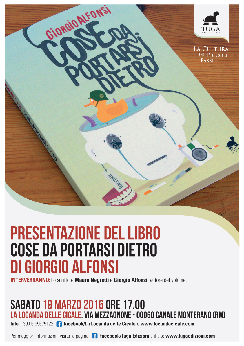 «Cose da portarsi dietro», la presentazione al pubblico