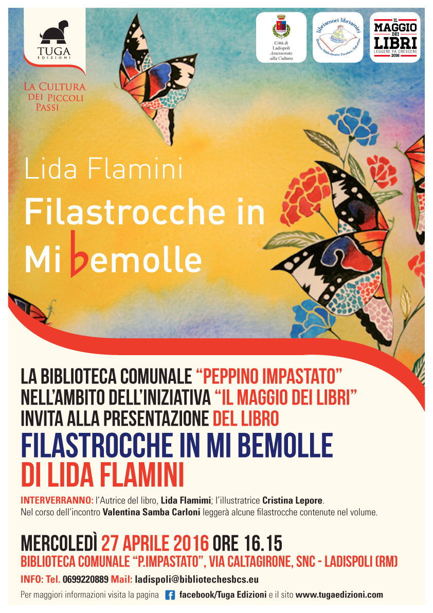 Filastrocche per il Maggio dei Libri a Ladispoli